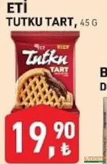 ETİ TUTKU TART 45 G fiyat ve kampanya bilgisi